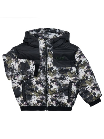 χοντρό μπουφάν emporio armani ea7 visibility bomber jacket