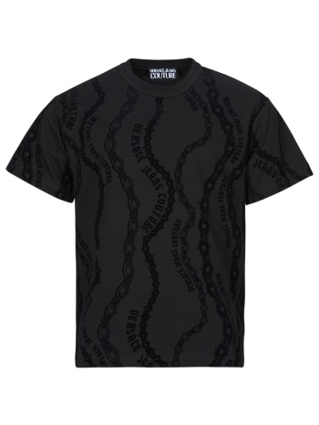 t-shirt με κοντά μανίκια versace jeans couture