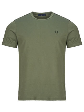 t-shirt με κοντά μανίκια fred perry contrast tape ringer σε προσφορά