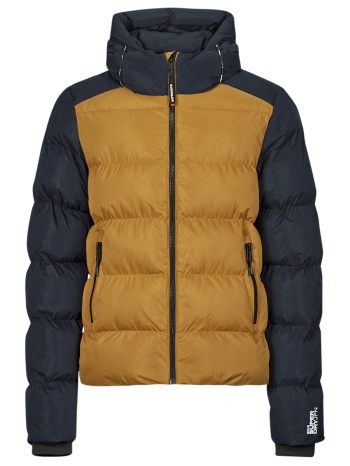 χοντρό μπουφάν superdry hooded color block