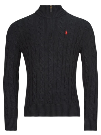 πουλόβερ polo ralph lauren pull demi zip en maill torsadee