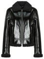 μπουφάν guess ls andrea faux shearling jkt