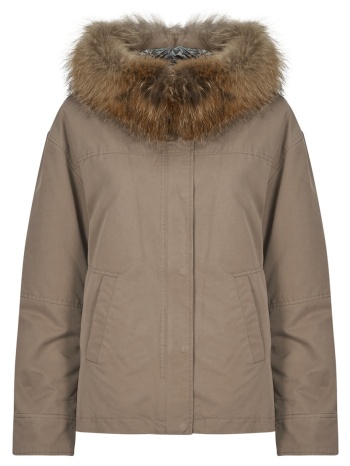 παρκά oakwood syma (raccon fur)