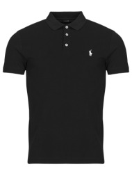πόλο με κοντά μανίκια polo ralph lauren polo ajuste slim fit en coton stretch mesh
