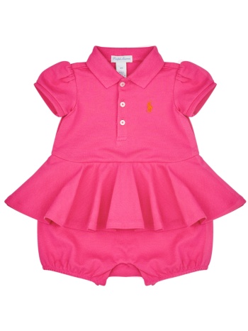 κοντά φορέματα polo ralph lauren ss peplum bu-one