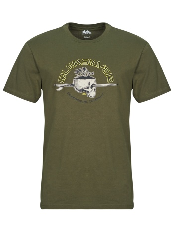 t-shirt με κοντά μανίκια quiksilver skull lines ss σε προσφορά