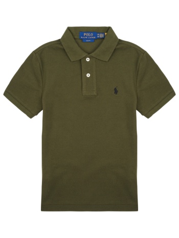 πόλο με κοντά μανίκια polo ralph lauren slim polo-tops-knit