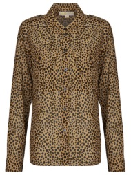 πουκάμισα michael michael kors cheetah btn down bls