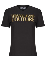 t-shirt με κοντά μανίκια versace jeans couture 78haht01