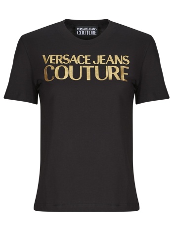 t-shirt με κοντά μανίκια versace jeans couture 78haht01