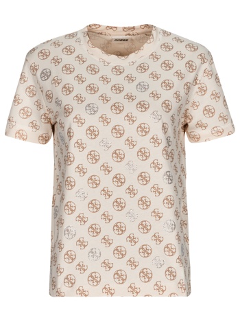 t-shirt με κοντά μανίκια guess nomie 4g