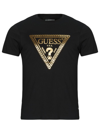 t-shirt με κοντά μανίκια guess chain tri