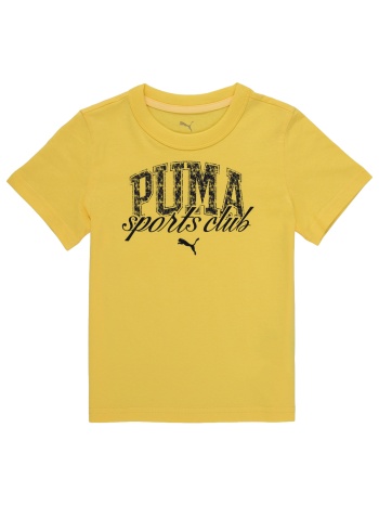 t-shirt με κοντά μανίκια puma puma class graphic tee b