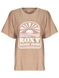 t-shirt με κοντά μανίκια roxy hangloose poster