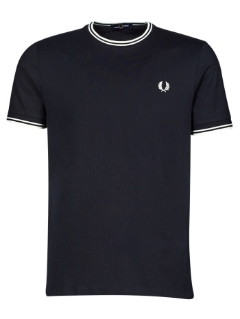 t-shirt με κοντά μανίκια fred perry twin tipped t-shirt σε προσφορά