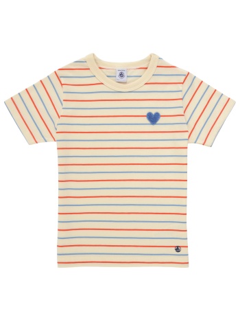 t-shirt με κοντά μανίκια petit bateau breathy