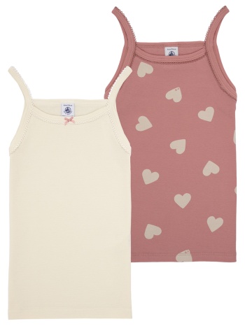 αμάνικα/t-shirts χωρίς μανίκια petit bateau 2 chemises σε προσφορά