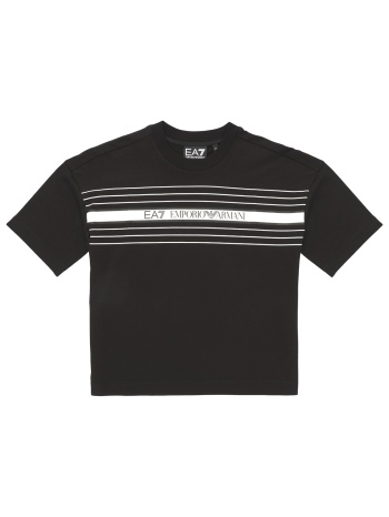 t-shirt με κοντά μανίκια emporio armani ea7 train logo