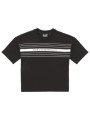 t-shirt με κοντά μανίκια emporio armani ea7 train logo series tee extended logo