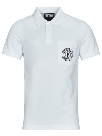 πόλο με κοντά μανίκια versace jeans couture 78gagt01