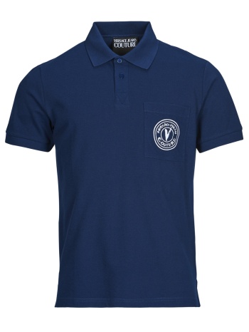 πόλο με κοντά μανίκια versace jeans couture 78gagt01