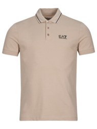 πόλο με κοντά μανίκια emporio armani ea7 train core id polo 8npf16