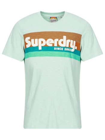t-shirt με κοντά μανίκια superdry logo terrain