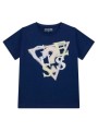 t-shirt με κοντά μανίκια guess midi t shirt