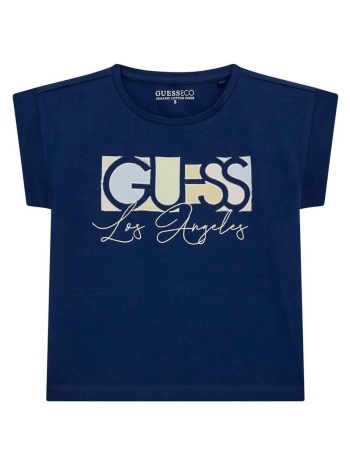 t-shirt με κοντά μανίκια guess midi t shirt
