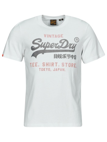 t-shirt με κοντά μανίκια superdry vintage logo heritage σε προσφορά