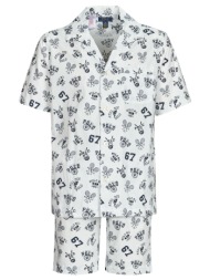 πιτζάμα/νυχτικό polo ralph lauren s/s pj set sleep set