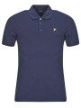 πόλο με κοντά μανίκια lyle & scott plain polo shirt