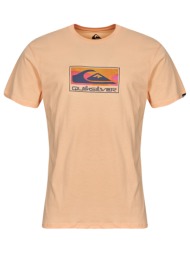 t-shirt με κοντά μανίκια quiksilver ev gradient box ss