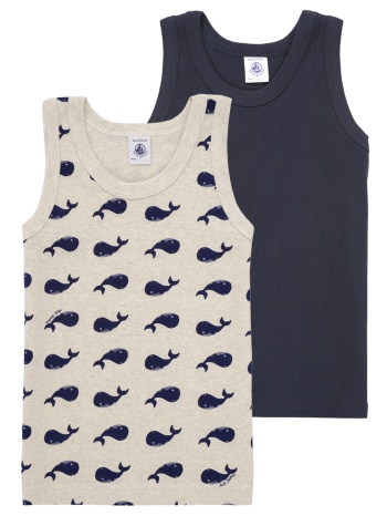 αμάνικα/t-shirts χωρίς μανίκια petit bateau 2 debardeurs σε προσφορά