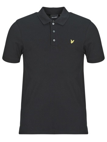 πόλο με κοντά μανίκια lyle & scott plain polo shirt