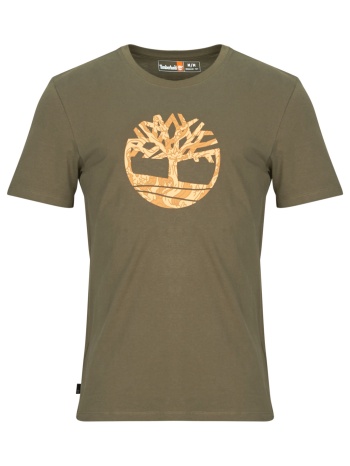 t-shirt με κοντά μανίκια timberland kennebec river camo
