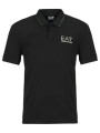 πόλο με κοντά μανίκια emporio armani ea7 train gold label polo punto roma 7m000300