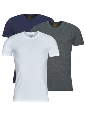 t-shirt με κοντά μανίκια polo ralph lauren s/s crew 3 pack