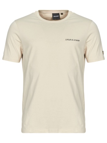 t-shirt με κοντά μανίκια lyle & scott embroidered t-shirt