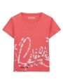 t-shirt με κοντά μανίκια guess midi t shirt