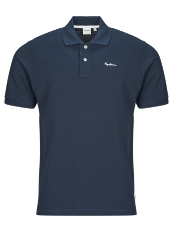 πόλο με κοντά μανίκια pepe jeans essential polo contrast σε προσφορά
