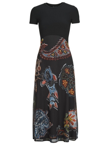 μακριά φορέματα desigual paisley mesh lacroix