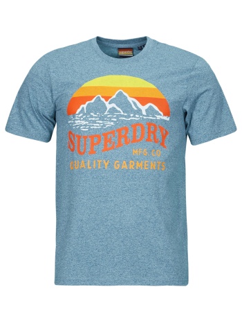 t-shirt με κοντά μανίκια superdry great outdoors relaxed