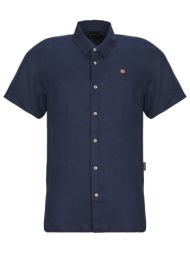πουκάμισο με κοντά μανίκια napapijri g-linen