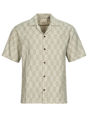 πουλόβερ jack & jones jprbluvincent print resort s/s shirt σε προσφορά