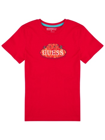 t-shirt με κοντά μανίκια guess t shirt