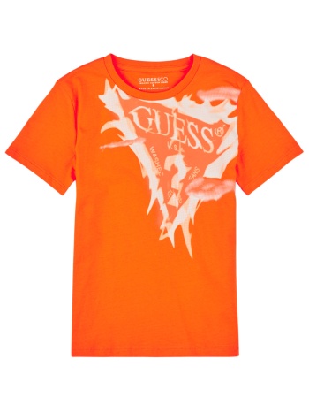 t-shirt με κοντά μανίκια guess t shirt