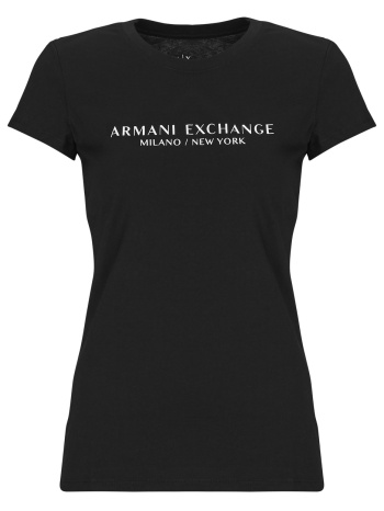 t-shirt με κοντά μανίκια armani exchange 8nytab