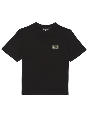 t-shirt με κοντά μανίκια emporio armani ea7 gold label boy