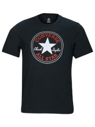 t-shirt με κοντά μανίκια converse go-to chuck taylor classic patch tee